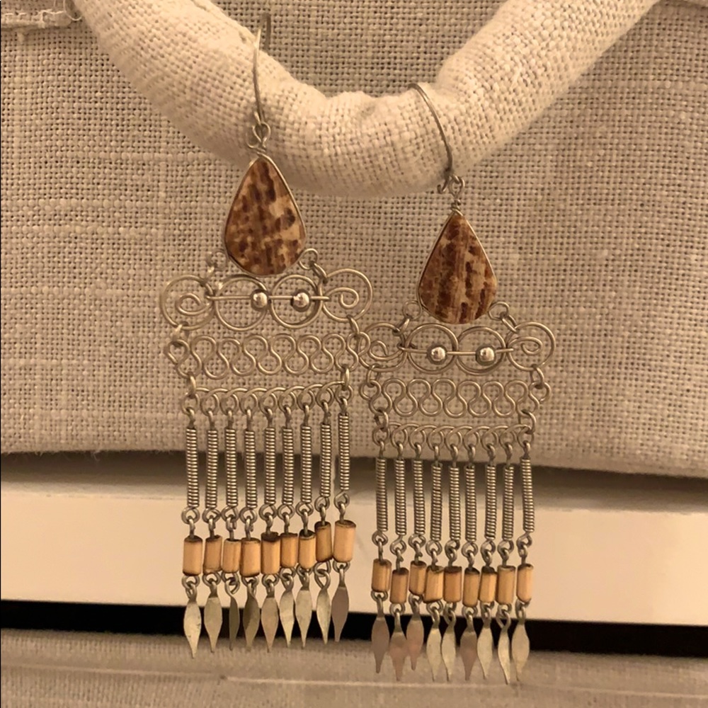 Cute handmade dangly earrings